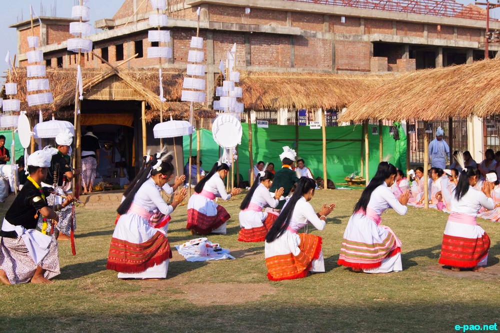 Umanglai Haraoba (Kanglei) Festival at Iboyaima Shumang Leela Shanglen Palace Compound :: 14 February 2015 