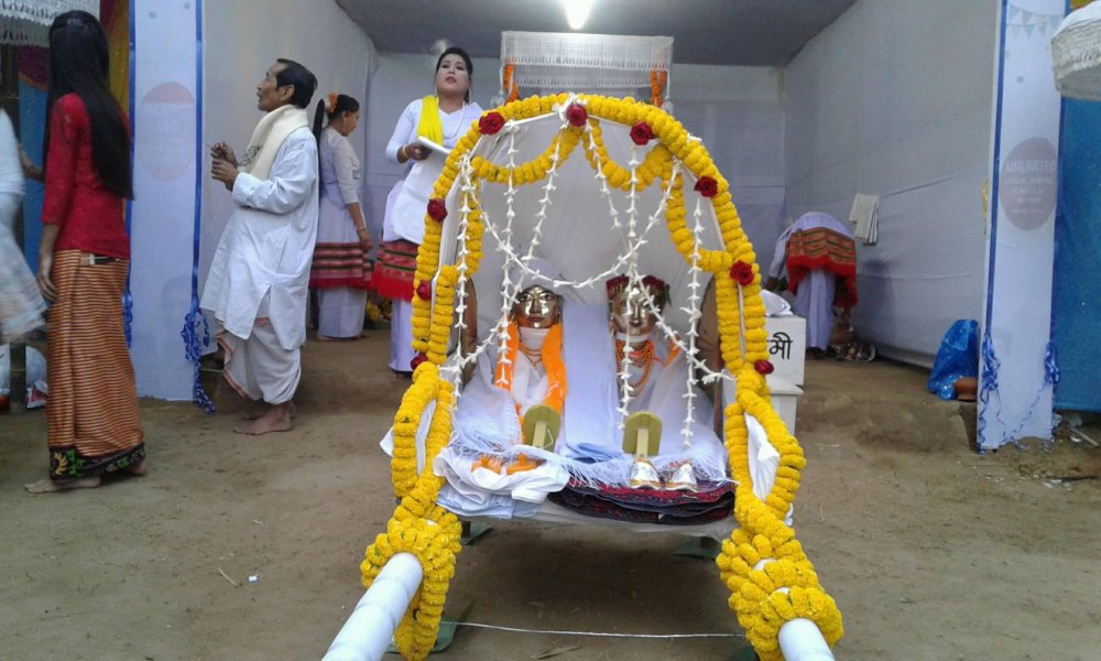 Annual Lai Haraoba Festival : Puthiba Haraoba at Abhoynagar, Tripura :: January  2017
