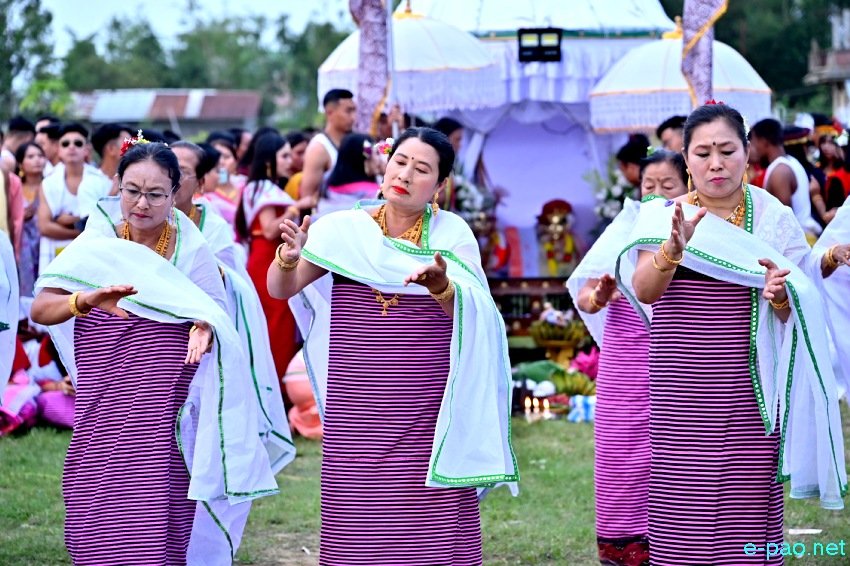 Leima Jagoi at Ibudhou Thangjing Haraoba Lai Lam Thokpa at Chengei Lampak, Moirang :: 23rd May 2022