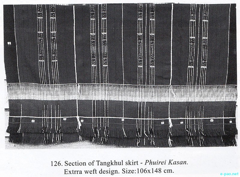 Phuirei Kasan - Tangkhul Skirt - Tribal hand woven fabrics of Manipur :: 2013