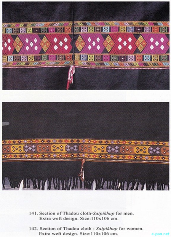 Saipikhup - Thadou - Tribal hand woven fabrics of Manipur :: 2013