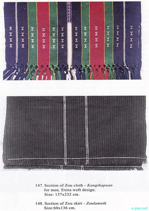 Kangthapuan, Zoulamnik - Zou - Tribal hand woven fabrics of Manipur :: 2013