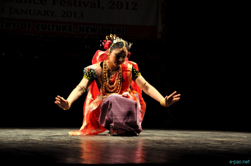 Gotimayum Surjubala Devi :  4 day State Level Manipuri Clasical Solo Dance Festival, 2012 :: 17th to 20 January, 2013