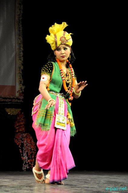 Gotimayum Surjubala Devi :  4 day State Level Manipuri Clasical Solo Dance Festival, 2012 :: 17th to 20 January, 2013