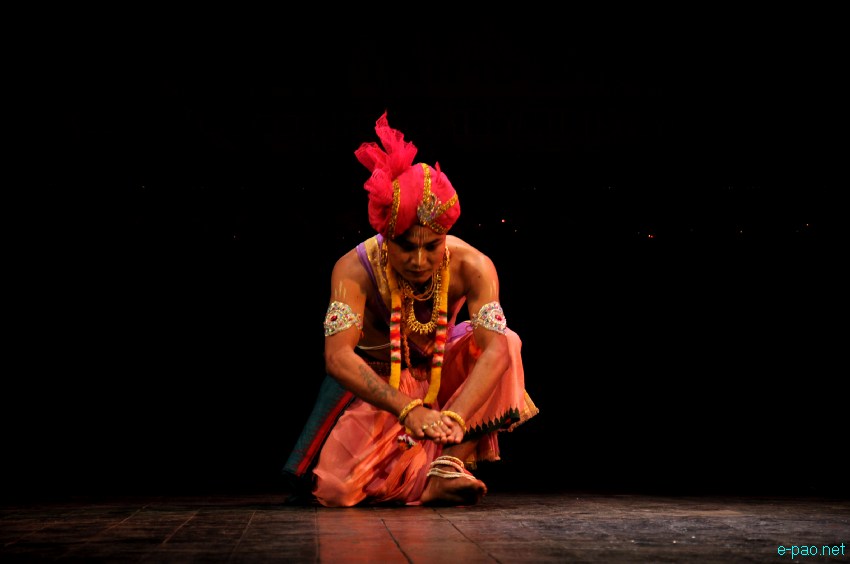 Thounaojam Tiken Meetei : 4 day State Level Manipuri Clasical Solo Dance Festival, 2012 :: 17th to 20 January, 2013