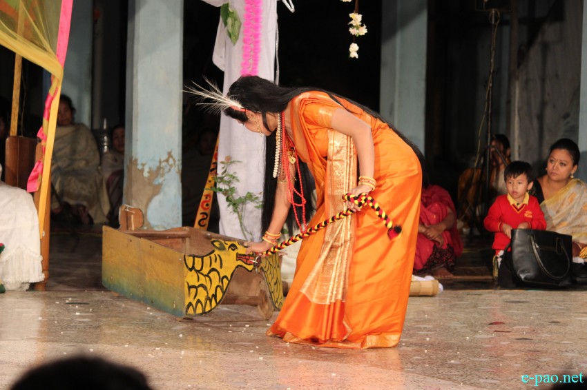 Goura Lila (Maha Prabhu Lamboiba) at Nityainanda Mandop, Yumnam Leikai :: 27 April 2015