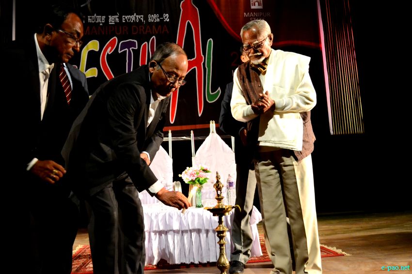 Inauguration of 29th All Manipur Drama Festival 2013-14 at MCA, Palace Compound :: February 18 2014