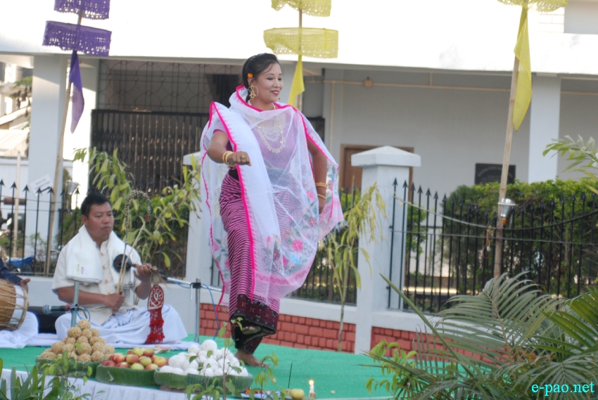Moirang Sai : Aneshori and Praneshwori  performed at 3rd Khundongbam Brojendro Theatre Festival 2014 :: January 21 2014