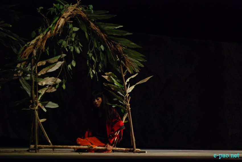 Monho : A Tangkhul Play performed at 3rd Khundongbam Brojendro Theatre Festival 2014 :: January 22 2014