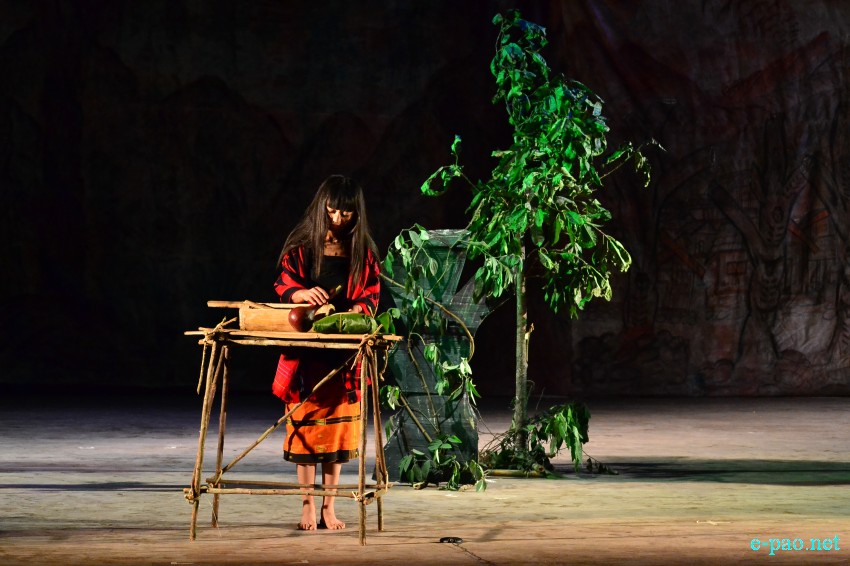 Monho : A Tangkhul Play performed at 3rd Khundongbam Brojendro Theatre Festival 2014 :: January 22 2014