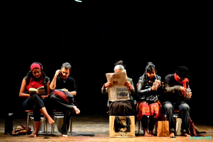 The Retreating World : A Play by Little Jasmine performed at 3rd Khundongbam Brojendro Theatre Festival 2014 :: Jan 28 2014