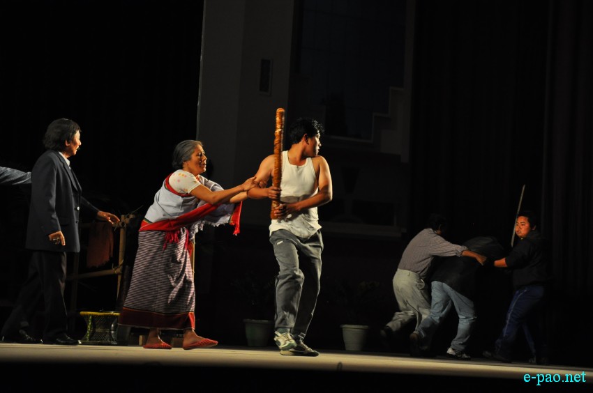 Ringchammei Thang Theichammei : A Kabui Play performed at 3rd Khundongbam Brojendro Theatre Festival 2014 :: January 24 2014