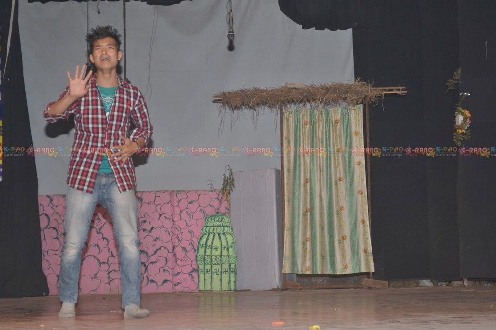Scenes from Plays featuring Huidrom Priyogupta Singh :: Theatre Artist, Director, Play Writer