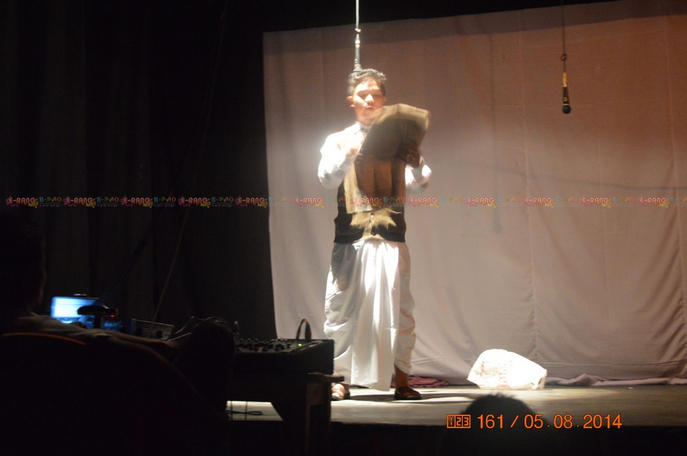 Scenes from Plays featuring Huidrom Priyogupta Singh :: Theatre Artist, Director, Play Writer