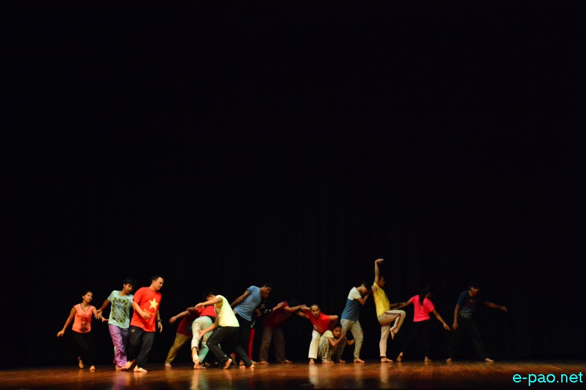 Dance rendezvous with Takao Kawaguchi and collaboration with Surjit Nongmeikapam and Laihui  at MFDC :: 5 June 2015
