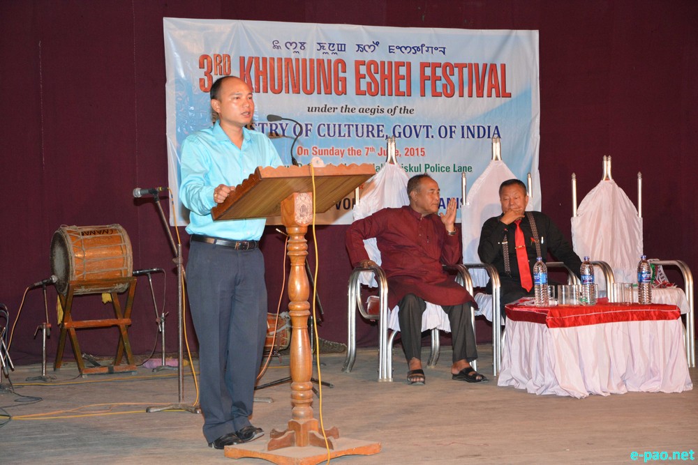 3rd Khunung Eshei Festival at Manipur Dramatic Union Hall, Imphal :: June 7 2015