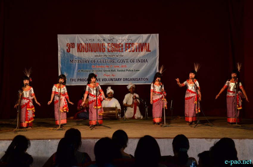 3rd Khunung Eshei Festival at Manipur Dramatic Union Hall, Imphal :: June 7 2015