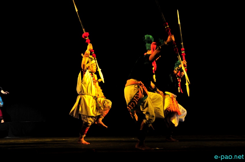 Keibul Lamjao :: Festival of Dance Drama at JNMDA Open Air Theatre :: January 16 2017