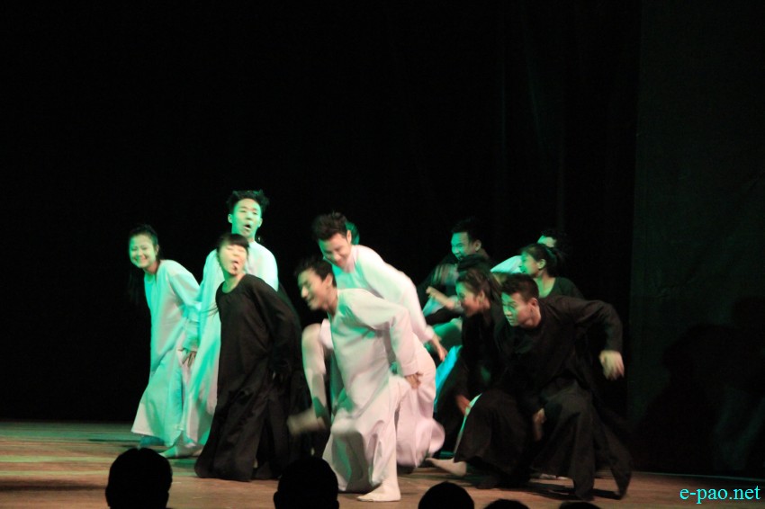 Performing arts group Akhoka's play 'It's a Myth' at MDU Hall, Imphal :: 30th March 2017