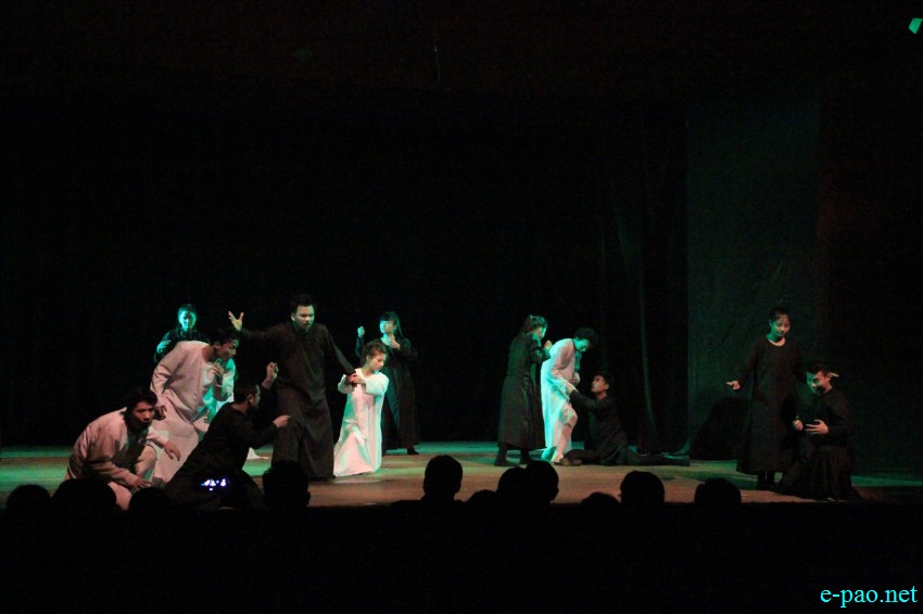 Performing arts group Akhoka's play 'It's a Myth' at MDU Hall, Imphal :: 30th March 2017