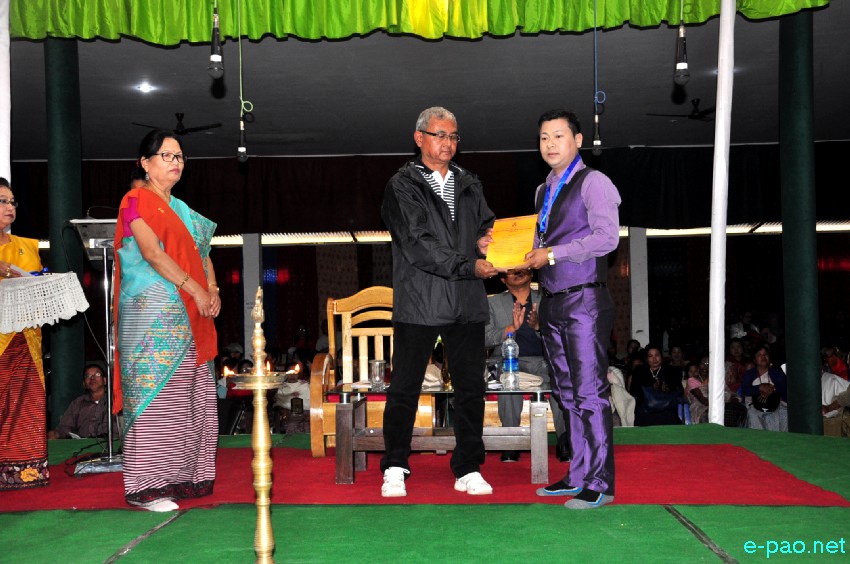 Award ceremony at 45th All Manipur Shumang Leela Festival 2016-17  at Iboyaima Shumang Leela Shanglen :: 11 February 2017