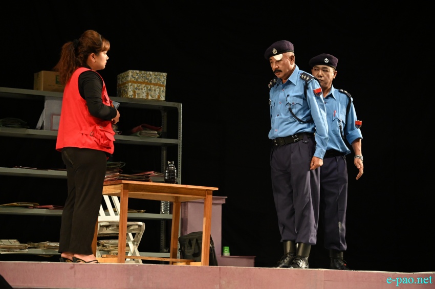 'Mithingai Amagi Meeshi' at 31st All Manipur Drama Festival 2022-23 :: 9th April 2023
