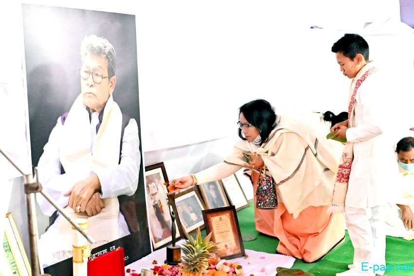 Tributes paid to Padmashri Oja Naba Wareppa (Shumang Leela) at Haobam Marak :: 19 January 2023