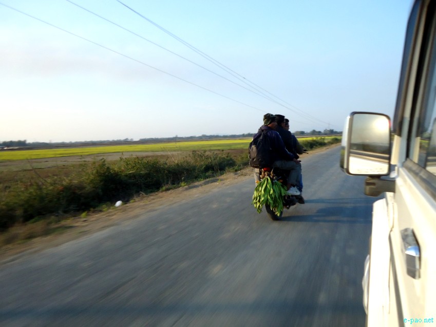 Lifestyle of Kwatha village in Imphal-Moreh road  :: February 2013