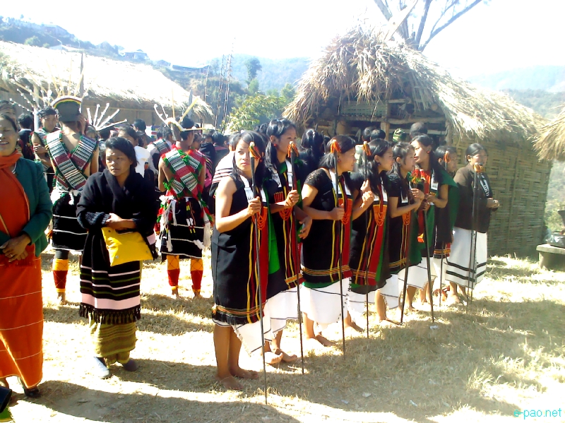 Mao community cultural festival at Tadubi ground, Senapati District, Manipur :: January 6 2013