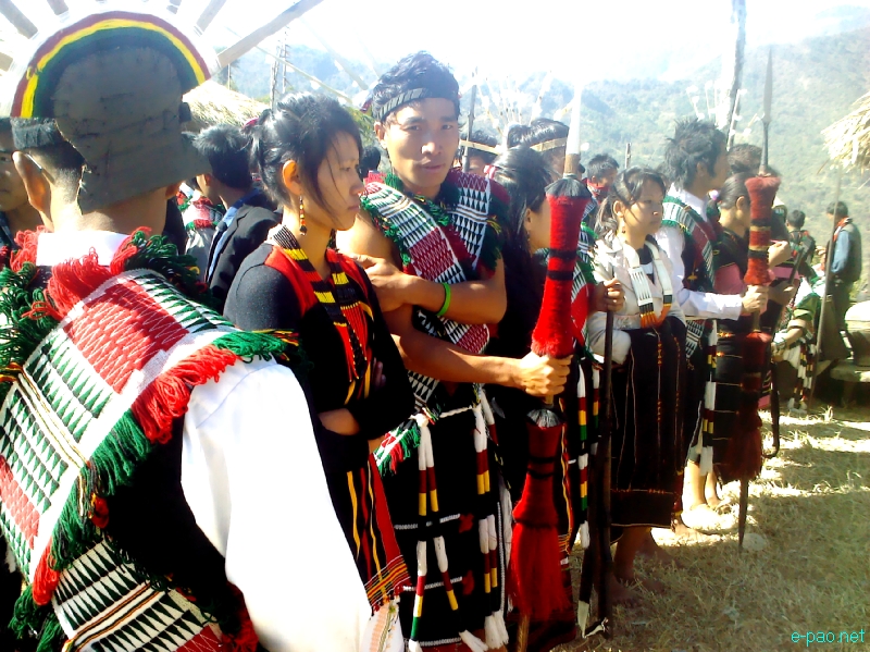 Mao community cultural festival at Tadubi ground, Senapati District, Manipur :: January 6 2013