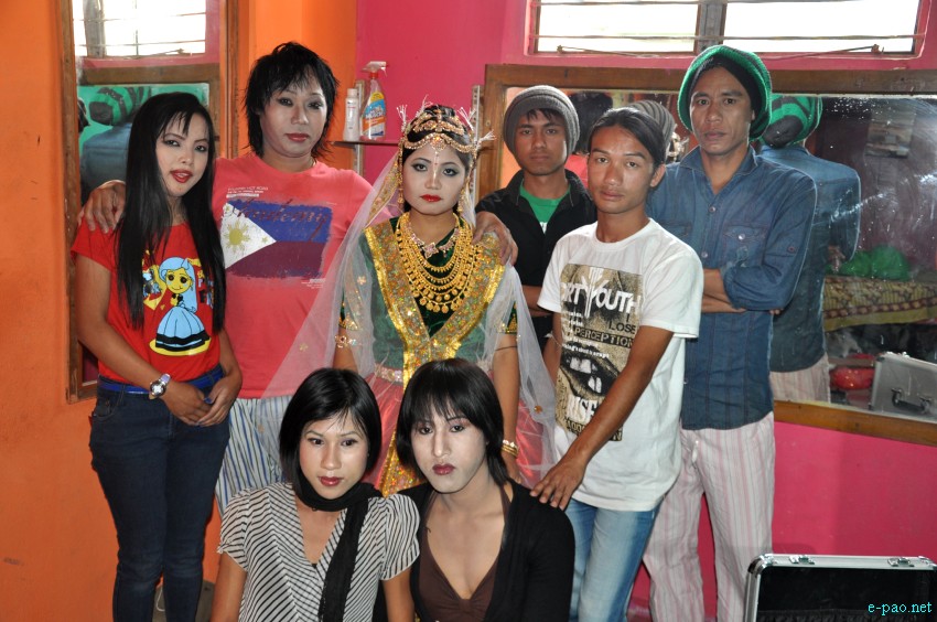 Trans-Gender (Nupi Manbi) Community of Manipur at work in Imphal :: March 10 2013