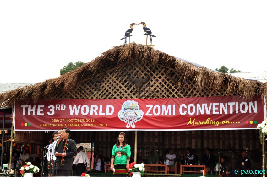 3rd World Zomi Convention at Lamka Public Ground, Manipur ::  25 to 27 October 2013