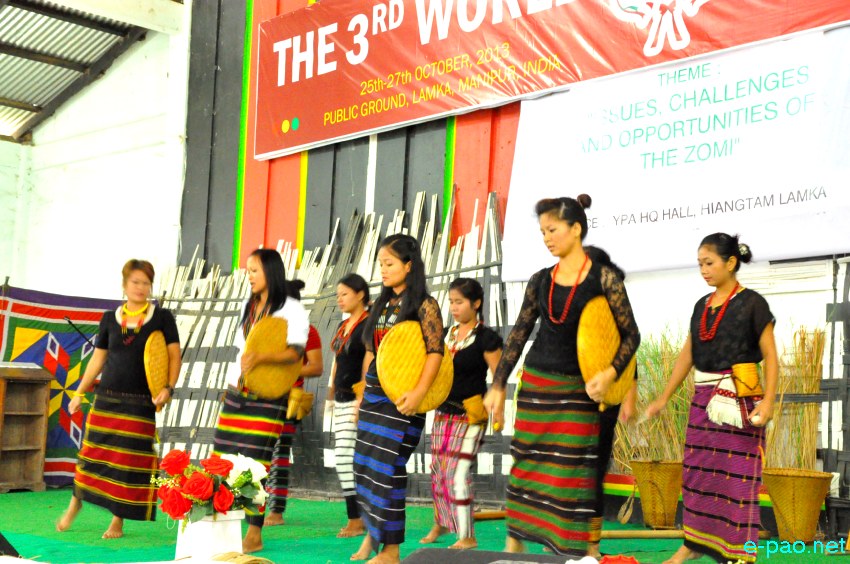 Last Day of 3rd World Zomi Convention at YPA Head Quarter Hall Hiangtam, Lamka ::  27 October 2013