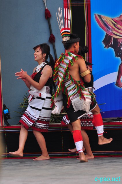 Adi Vimba (Festival of Folk & Tribal Arts) : Skuirei Dance from Maram , Senapati  :: 30 January 2016