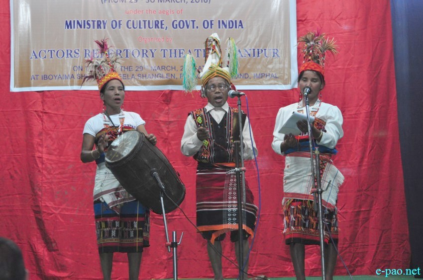 Festival of Tribal and Meitei Folk music of Manipur at Iboyaima Shanglen :: 29th - 30th March, 2016