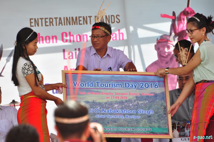 World Tourism Day celeberated at Mapao Zingsho, 46 Saikhul A/C, Senapati District :: September 27 2016