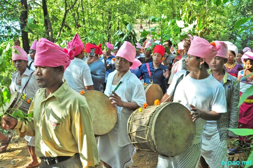 Lamlai Festival of Maring tribe celebrated at Sandang Senba Maring Village, Imphal East :: 17 and 18 October 2016