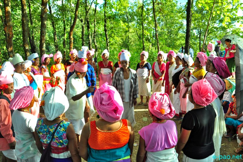  Lamlai Festival of Maring tribe celebrated at Sandang Senba Maring Village, Imphal East :: 17 and 18 October 2016 