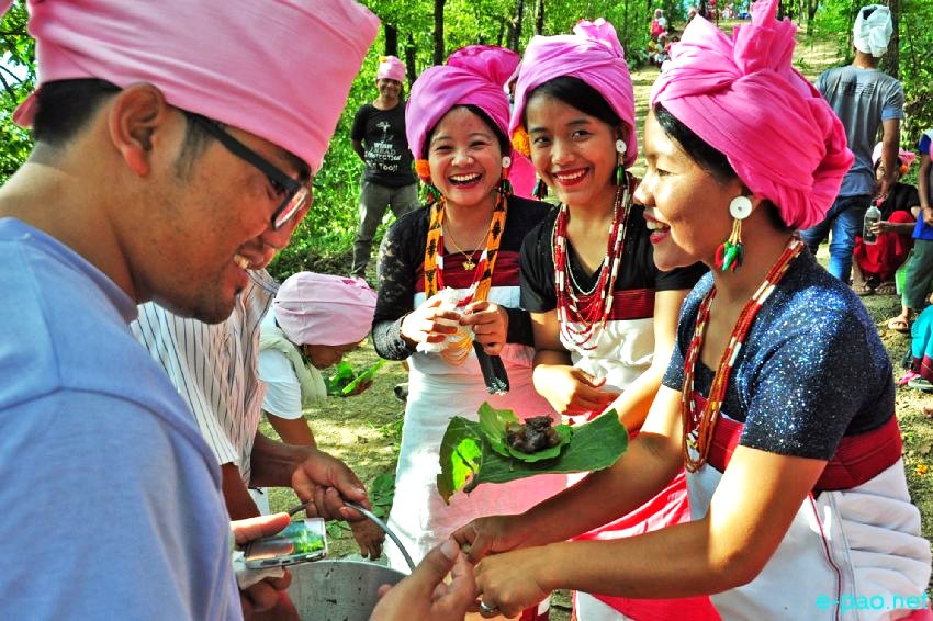  Lamlai Festival of Maring tribe celebrated at Sandang Senba Maring Village, Imphal East :: 17 and 18 October 2016 