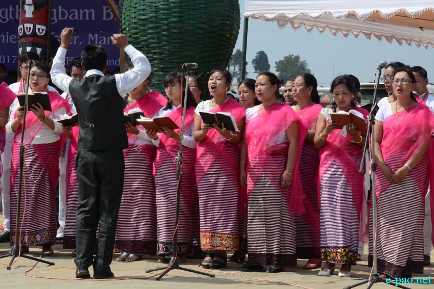 Cultural programme during CM Nongthombam Biren's visit to Ukhrul :: April 11 2017