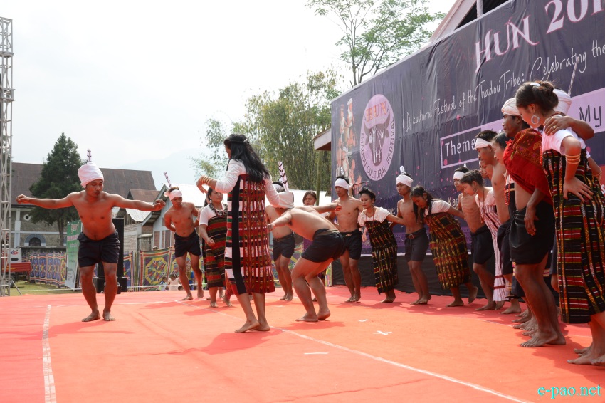 'HUN' Thadou Cultural Festival at Champhai, Keithelmanbi Military Colony, Kangpokpi :: 7th April, 2018