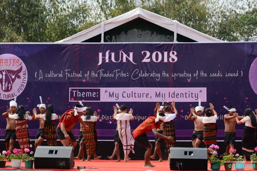 'HUN' Thadou Cultural Festival at Champhai, Keithelmanbi Military Colony, Kangpokpi :: 7th April, 2018