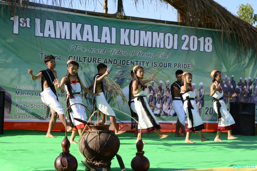 1st Lamklai Kummoi 2018, (Pre-harvest festival of Maring) at Sandang Senba Village, Senapati :: 20 October 2018