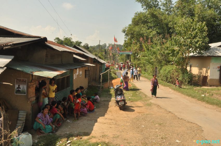 Voting at the By-election to Hiyanglam Assembly Constituency :: October 17 2014