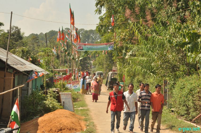 Voting at the By-election to Hiyanglam Assembly Constituency :: October 17 2014