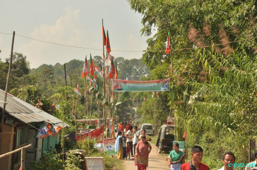 Voting at the By-election to Hiyanglam Assembly Constituency :: October 17 2014