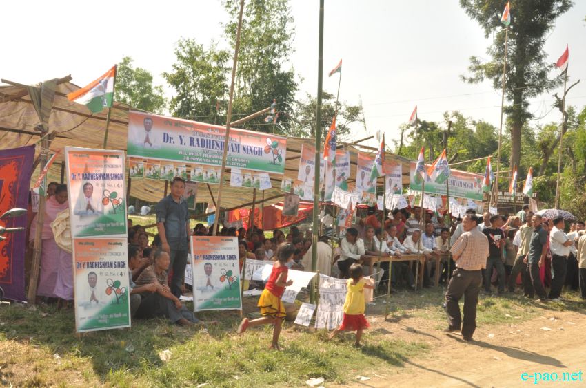 Voting at the By-election to Hiyanglam Assembly Constituency :: October 17 2014