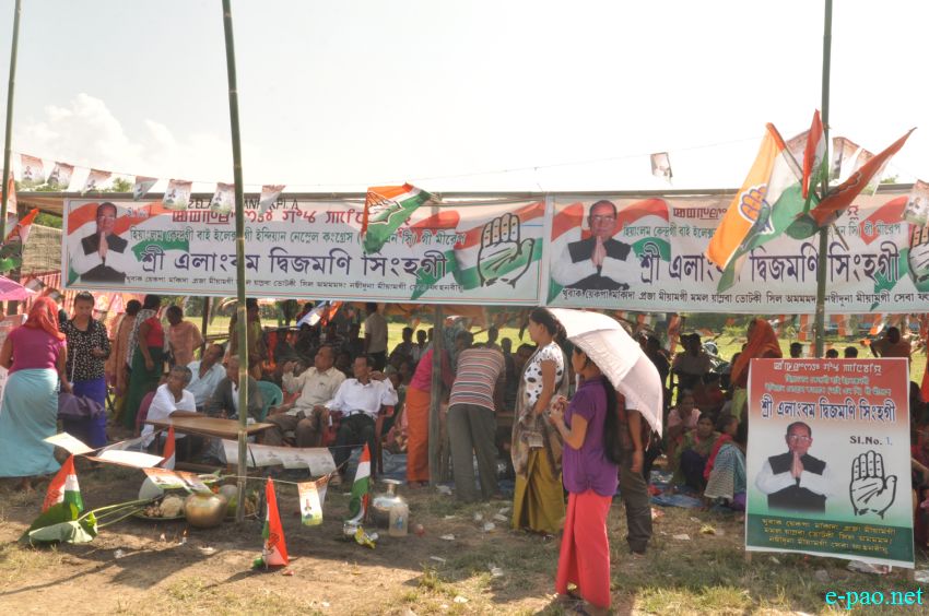 Voting at the By-election to Hiyanglam Assembly Constituency :: October 17 2014