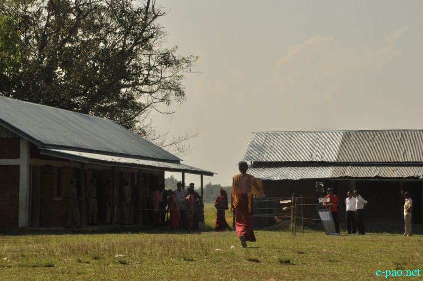 Voting at the By-election to Hiyanglam Assembly Constituency :: October 17 2014
