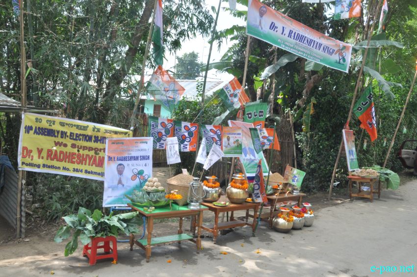 Voting at the By-election to Hiyanglam Assembly Constituency :: October 17 2014